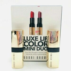 Bobbi Brown Luxe Lip Color Mini Duo new in box